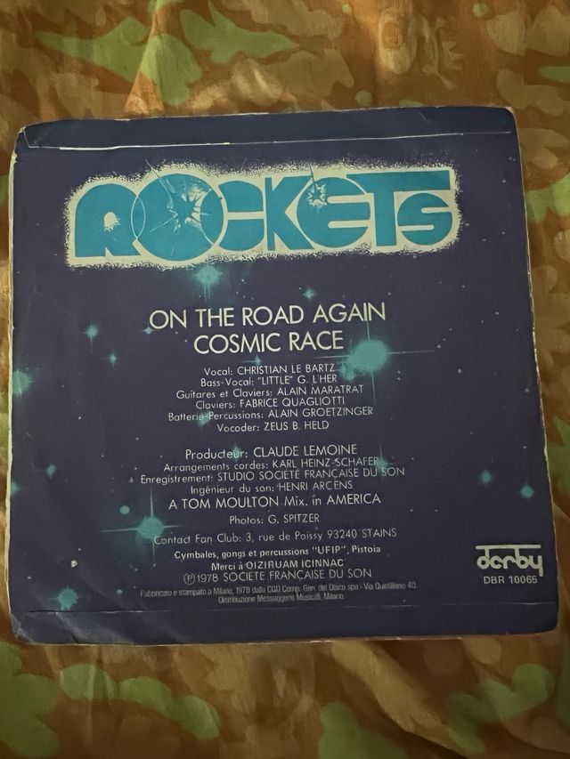 Rockets - On the Road Again 45 Giri