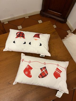 Set 2 Cuscini Decorativi Natale