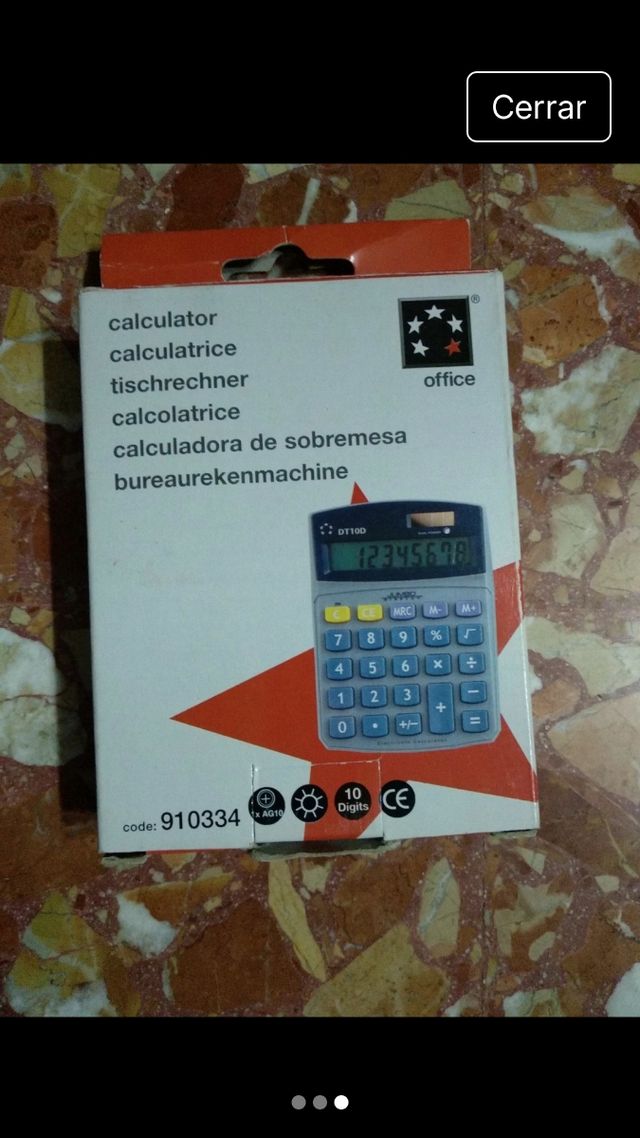 Calculadora DT10D Solar