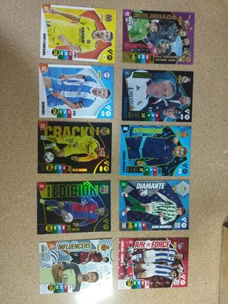 Cartas de fútbol Panini