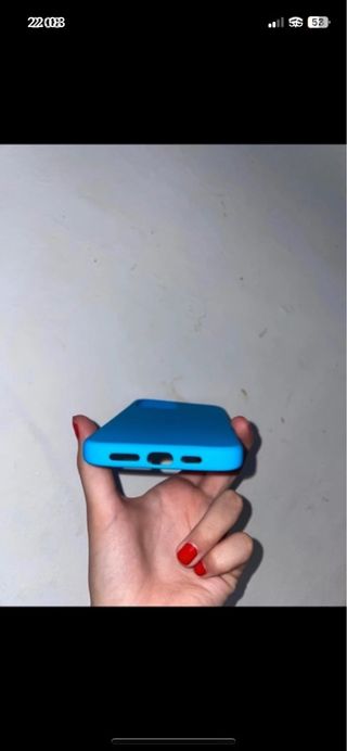 Custodia blu per iPhone 14 Pro