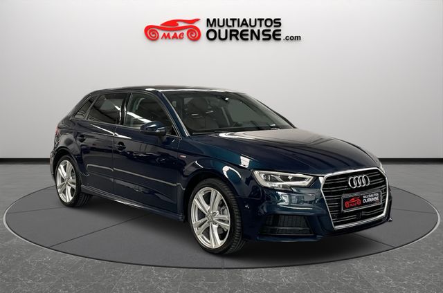 Audi A3 Sportback SLine S-tronic+Navegacion+Gancho