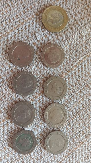 Monedas Inglesas