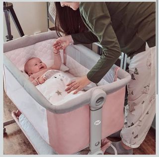 Minicuna Colecho Comfy Rosa