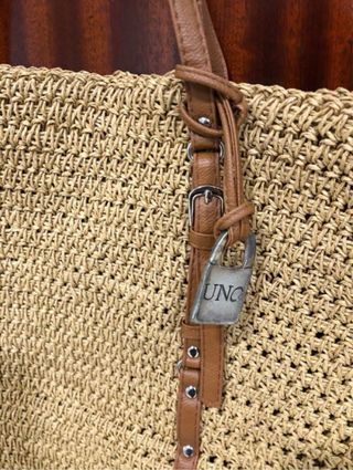 Bolso de mano Uno de 50 beige