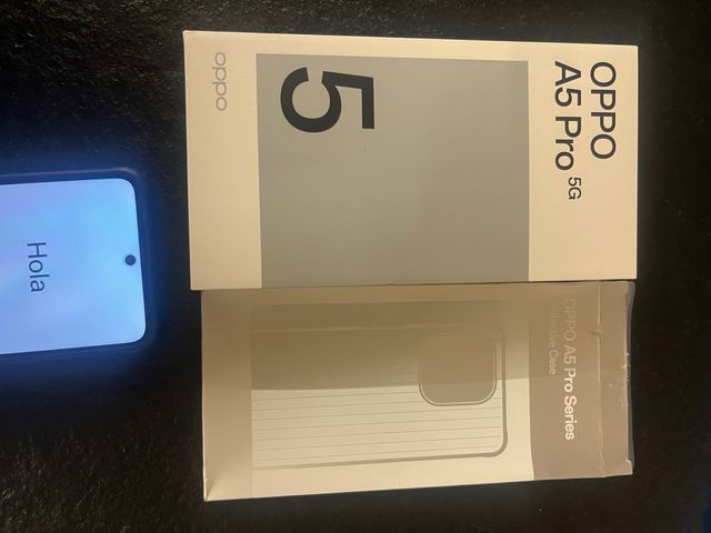 Oppo A5 Pro 5G Negro/Marrón 256GB
+ funda