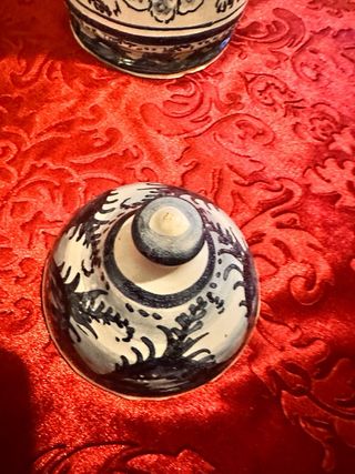 Albarelo Farmacia Español Siglo XVIII firmado