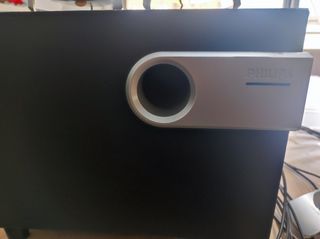 Altavoces Philips Negro/Plata