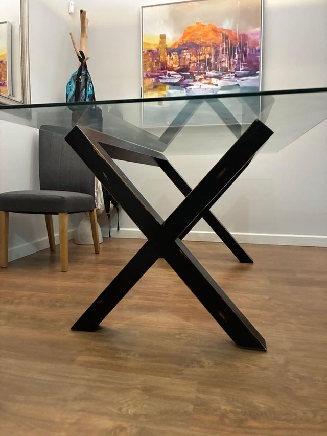 Mesa de cristal