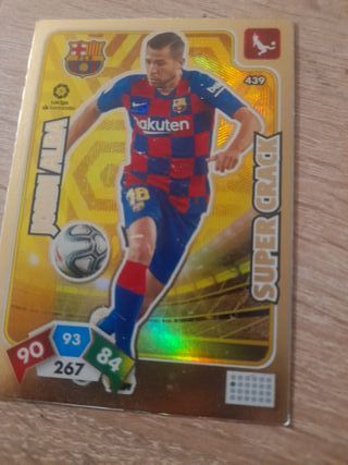 Cromo Jordi Alba FC Barcelona 2019-2020