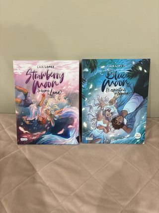 pack libros Strawberry Moon y Blue Moon