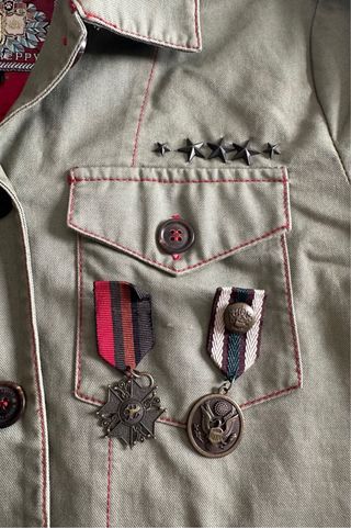 Chaqueta Militar Highly Preppy Mujer t: s small