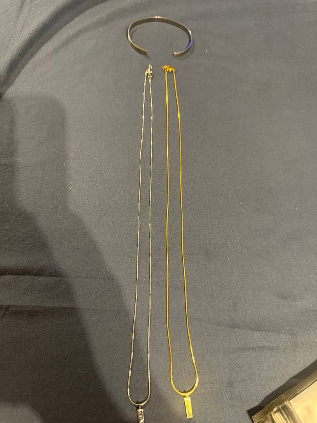 Colgantes VACIER baño de Plata y Oro