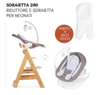 Seggiolone Hauck con sdraietta