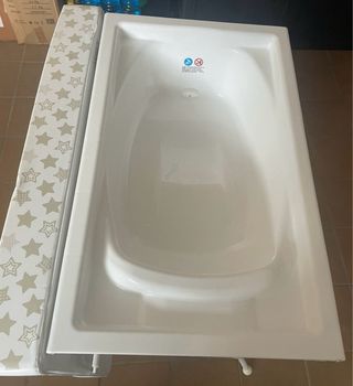Cambiador bañera plegable para bebé