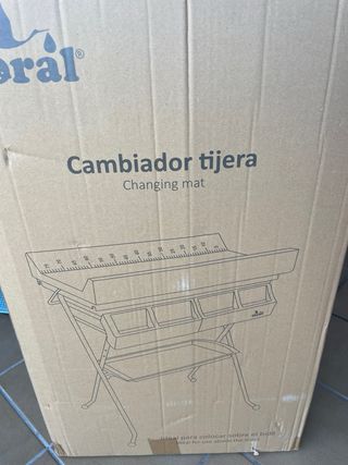 Cambiador bañera plegable para bebé