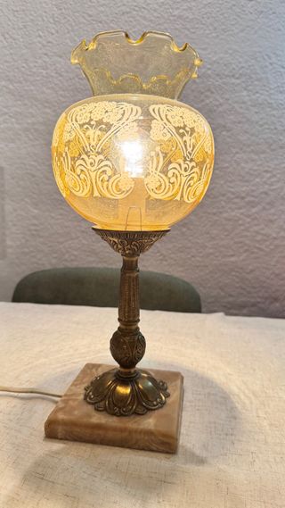 Lámpara vintage años 70 Ónix