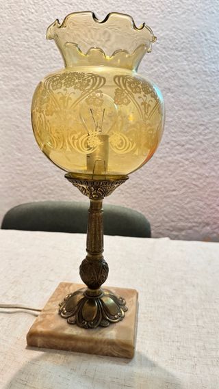 Lámpara vintage años 70 Ónix