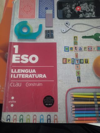 Llengua i literatura. 1 ESO. Clau Construïm