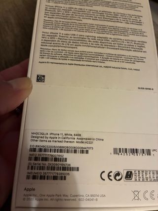 iPhone 11 Blanco 64GB