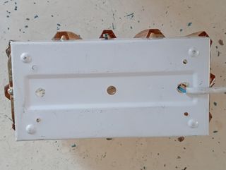 Aplique cristal vintage ámbar