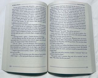 Novela bilingüe Inglés-Español “El mundo perdido”
