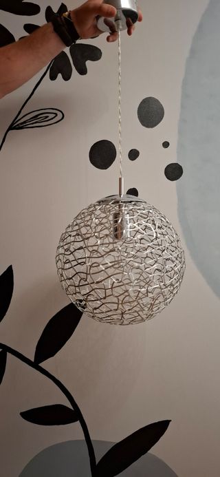 Lámpara de techo esférica diseño