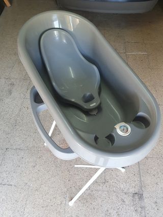 Bañera para bebé con termómetro