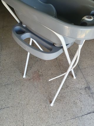 Bañera para bebé con termómetro