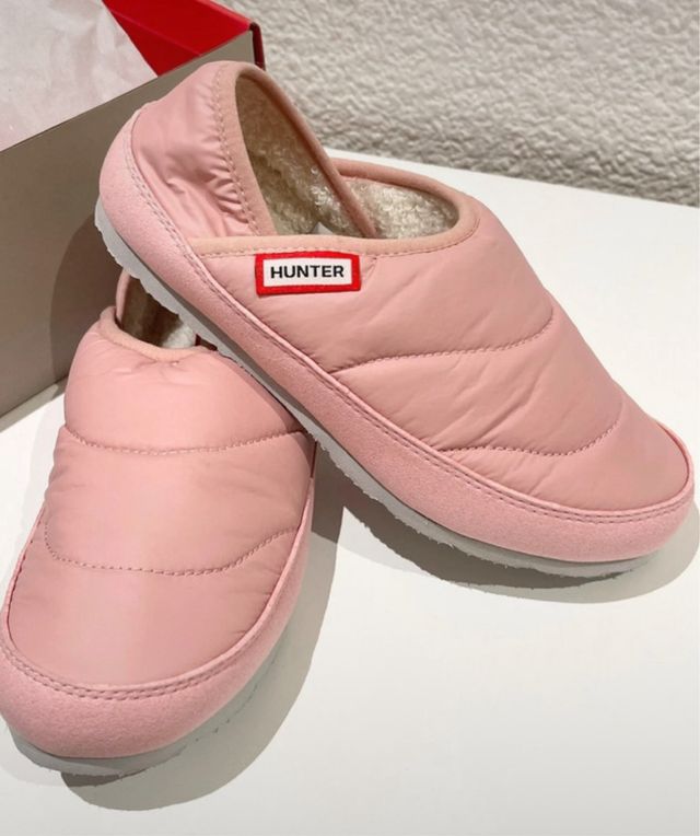 Zapatillas Hunter rosas