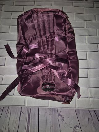 Mochila Grande Morada Duradera Ligera