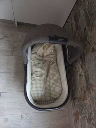 Capazo Uppababy Cruz Gris