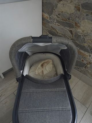 Capazo Uppababy Cruz Gris