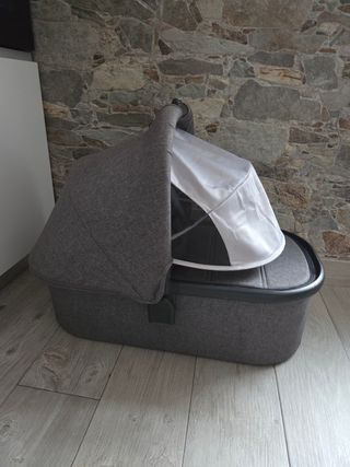 Capazo Uppababy Cruz Gris