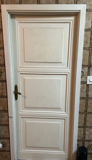 Puertas de madera de castaño