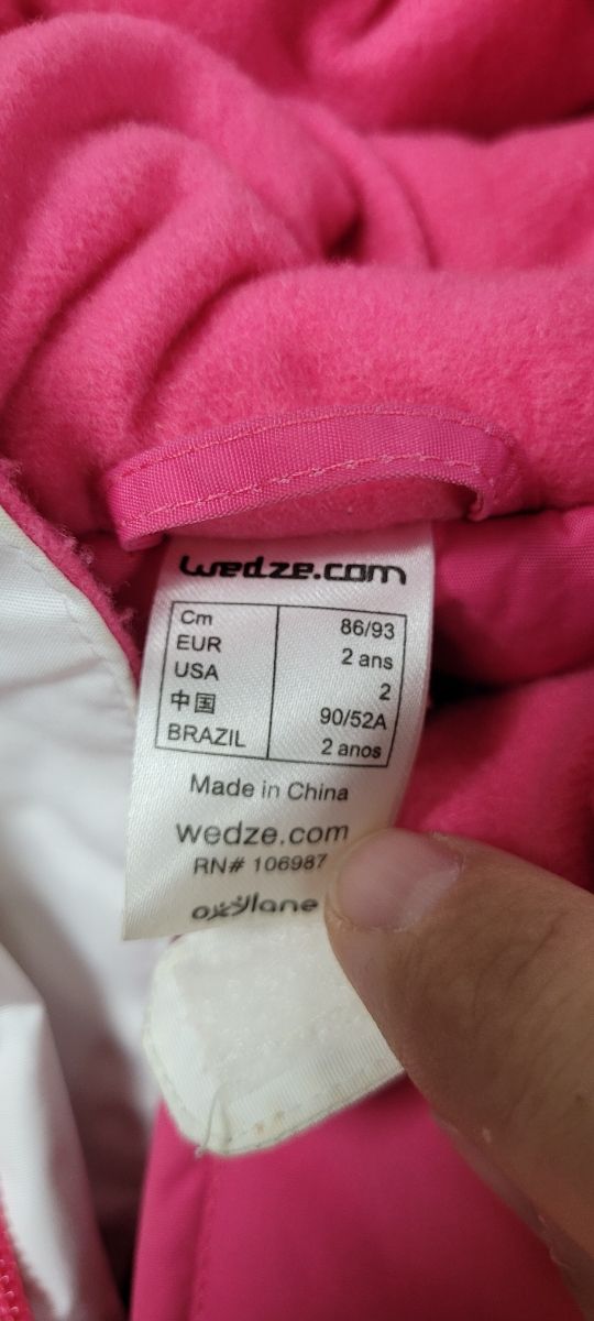 Mono de esquí Wedze para niña