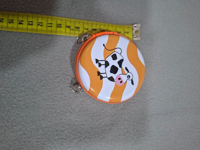 Cow 6: custodia/borsella/borsella/portachiavi