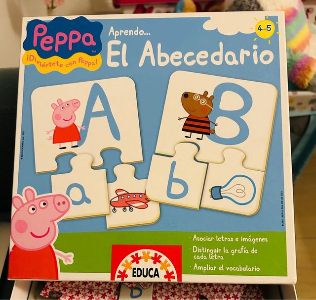 Juego Peppa Pig Aprendo el Abecedario