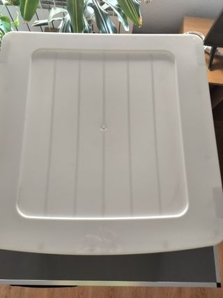 Cajonera de plástico con 2 cajones