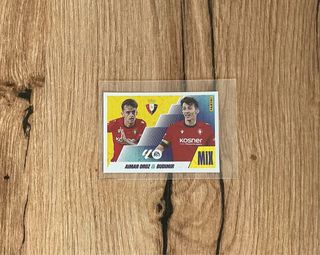 Cromo Mix Aimar Oroz & Budimir Liga Este 25/26