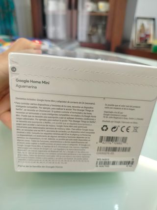 Google Home Mini Nuevo