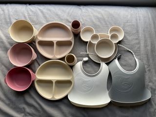 Set Vajilla Silicona Bebé