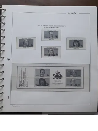 Hojas de álbum para sellos 2006, 2010, 2011
