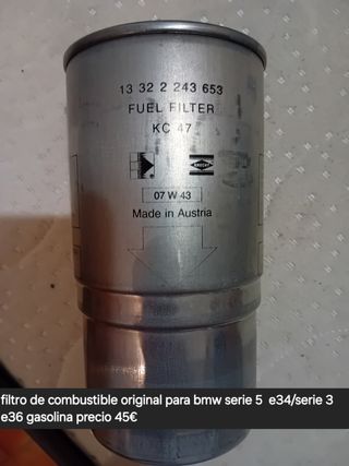 Lote piezas originales BMW E34/E32