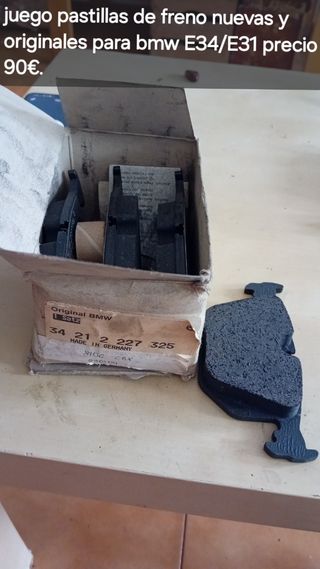Lote piezas originales BMW E34/E32