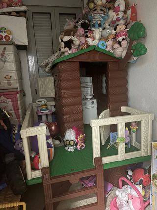 Casita del árbol infantil valorada en 420€