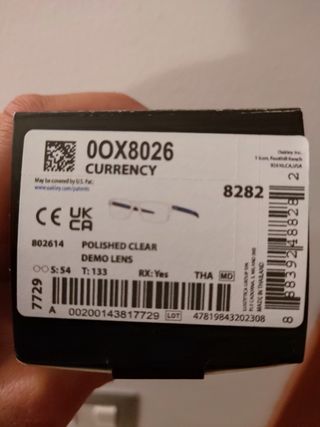 Oakley Currency 0OX8026 Occhiali da Vista