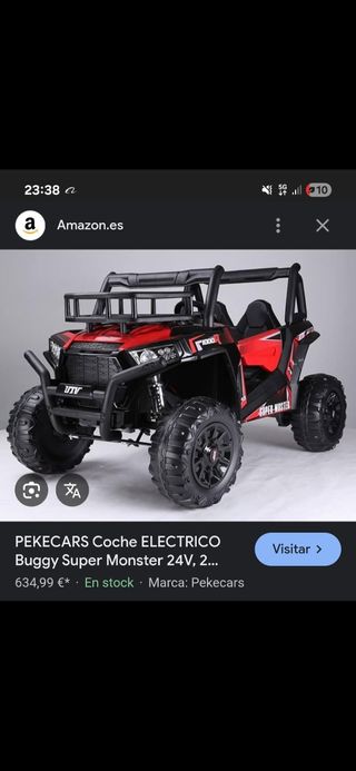 Coche eléctrico Buggy 24V
