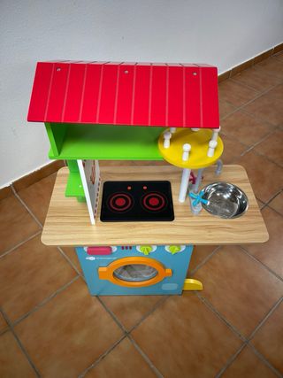 Cocinita de madera infantil Imaginarium