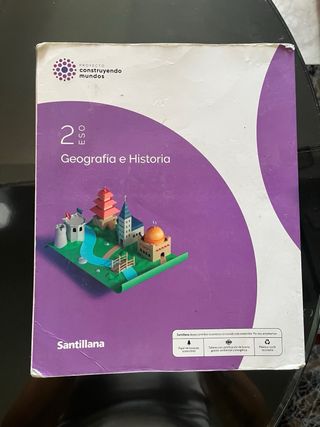 Libro de texto Geografía e Historia 2 ESO 